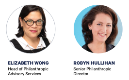 Elizabeth Wong and Robyn Hullihan